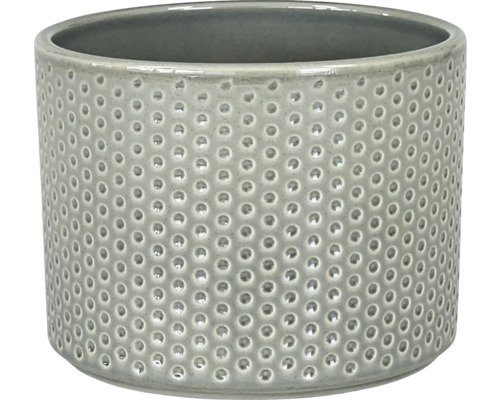 Übertopf Dickob Pillar Spot Keramik Ø 13.6 cm H 11.8 cm grau