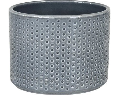 Übertopf Dickob Pillar Spot Keramik Ø 11.5 cm H 8.8 cm grau