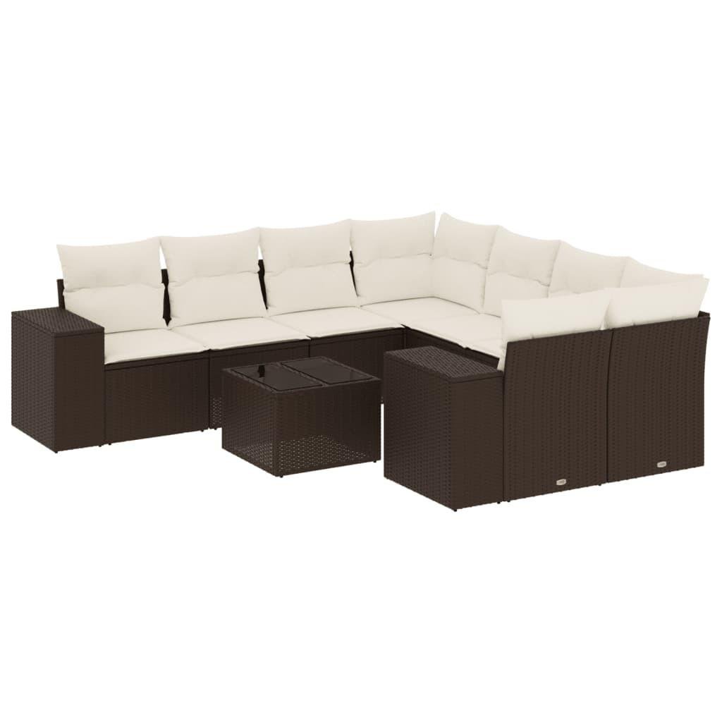 Garten sofagarnitur poly-rattan