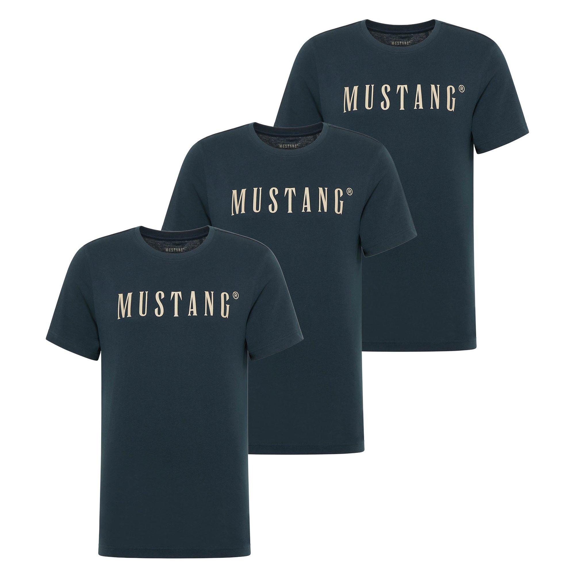 T-Shirt 3er Pack Bequem sitzend-Style Austin 3P