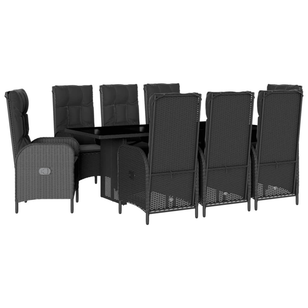 Garten essgruppe poly-rattan