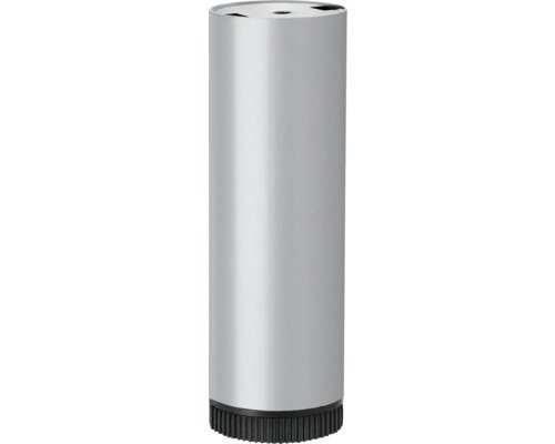 Tischbein Tarrox rund höhenverstellbar 190 x Ø 60 mm silber
