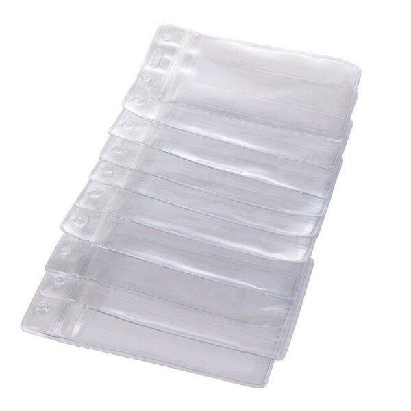 Transparente Ausweishüllen, 10er-Pack
