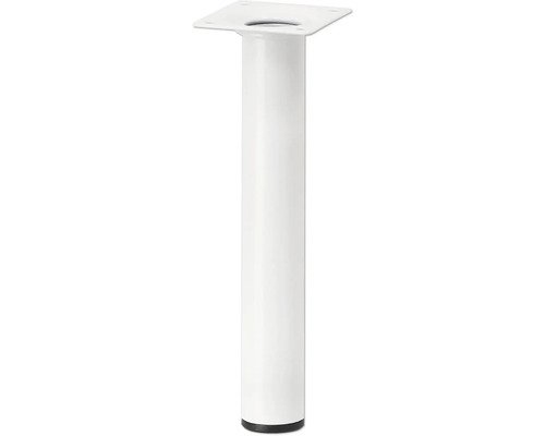 Tischbein Tarrox rund 100 x Ø 30 mm weiss