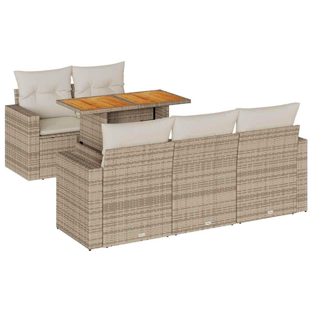 Garten sofagarnitur poly-rattan