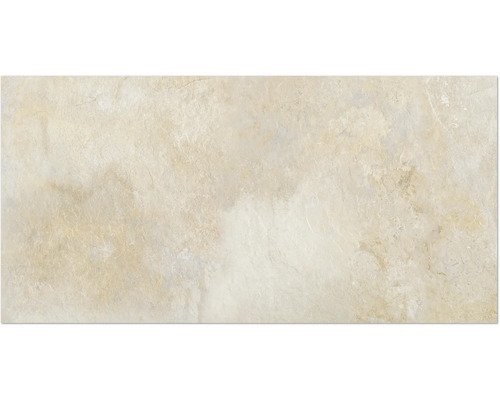 Terrassenplatte Feinsteinzeug Burlington Ivory rektifizierte Kante 120 x 60 x 2 cm