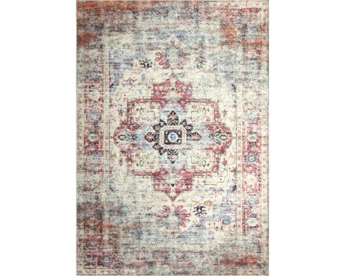 Teppich Flachgewebe Larisa waschbar terra 140x200 cm