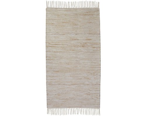 Teppich Boho uni creme 160x230 cm