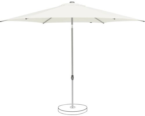 Suncomfort by Glatz Sonnenschirm Pop Up Ø 250 cm sand white