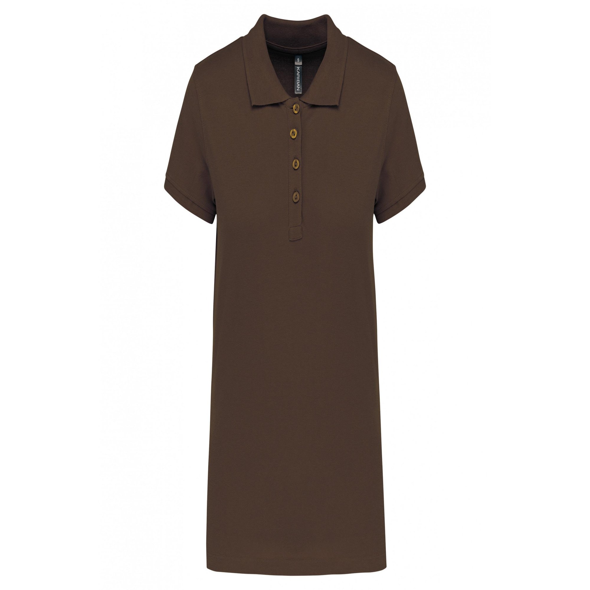 damen polo mit kurzen ärmeln piqué
