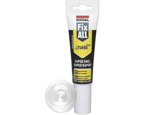 Soudal Fix ALL Turbo Montagekleber weiss 185 g