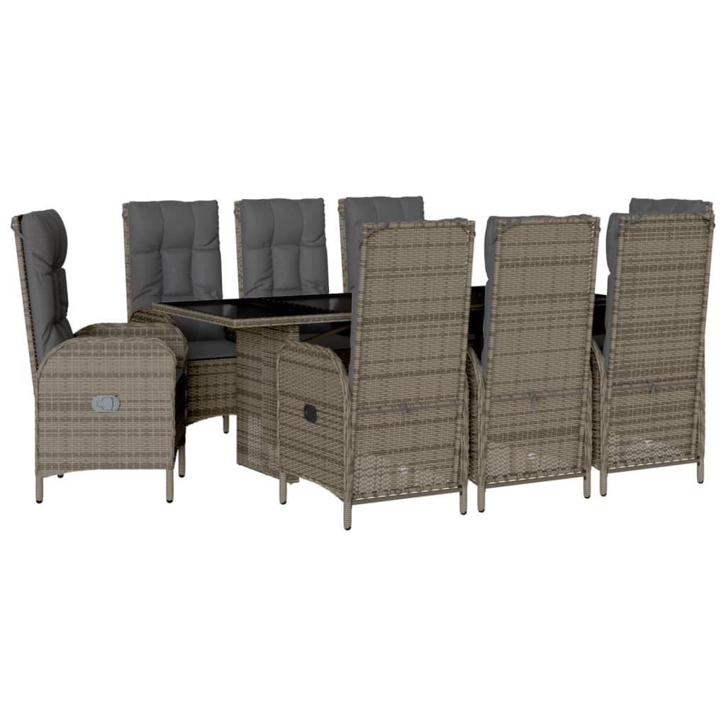 Garten essgruppe poly-rattan