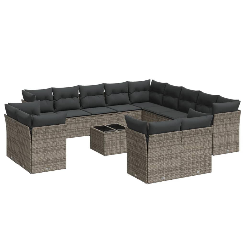 Garten sofagarnitur poly-rattan
