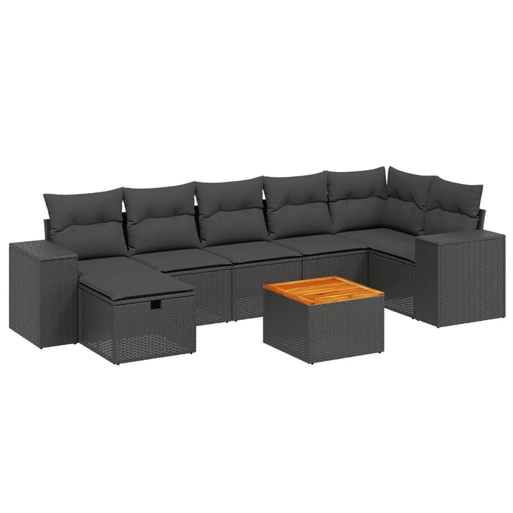 Garten sofagarnitur poly-rattan