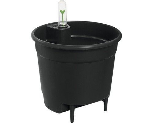 Selbstbewässerungssystem Elho Kunststoff Ø 17 cm schwarz