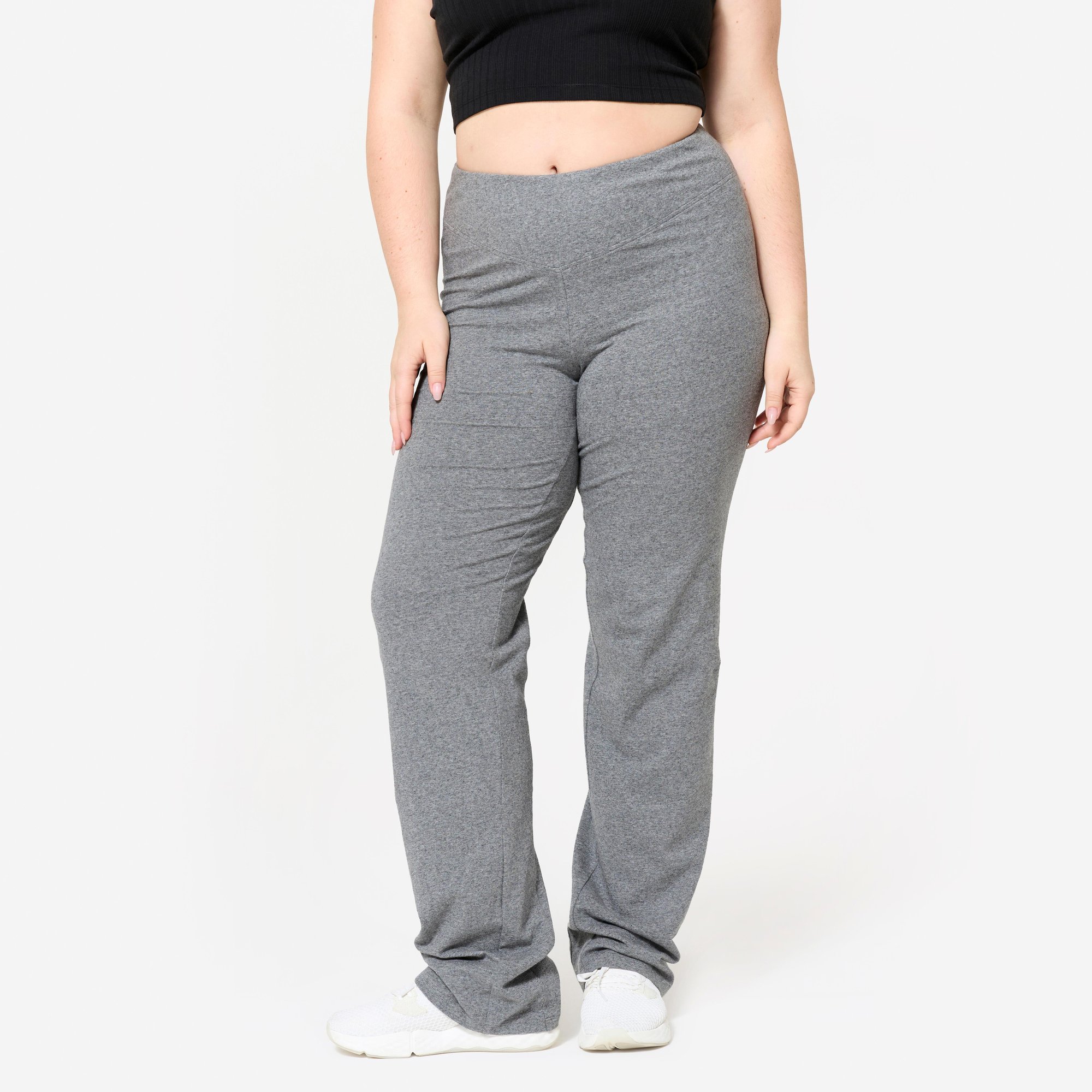 Leggings Ausgestelltes Bein Baumwolle