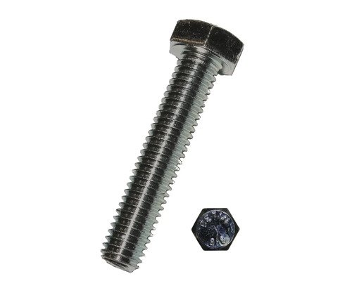 Sechskantschraube o. Schaft 5 x 60 mm, DIN 933 verzinkt 200 Stück