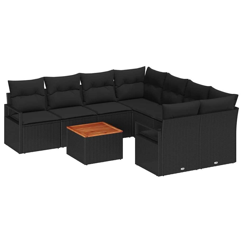 Modulare sofagarnitur poly-rattan