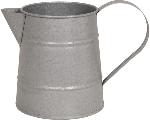 Gießkanne Zink silber