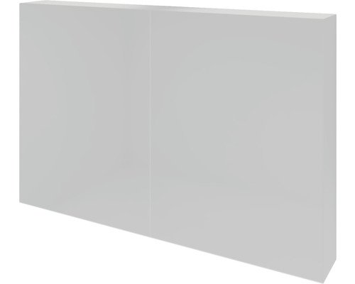 Sanox Spiegelschrank K-Line BxHxT 100 x 70 x 13 cm weiss hochglanz
