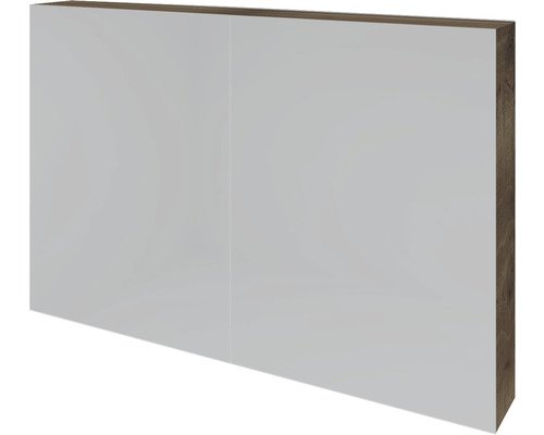Sanox Spiegelschrank K-Line BxHxT 100 x 70 x 13 cm tabacco