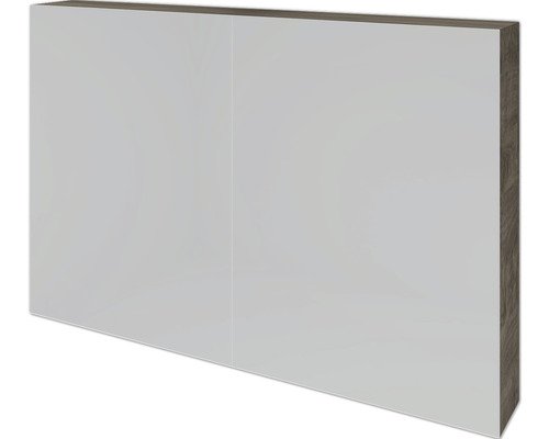 Sanox Spiegelschrank BxHxT 100 x 65 x 12 cm espresso
