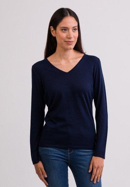 Kaschmir V-Ausschnitt Pullover