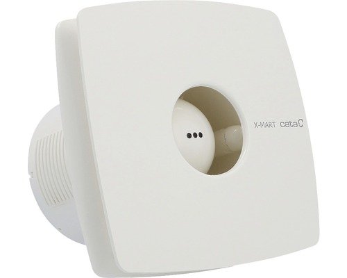 Badventilator CATA X-MART 12 INOX T Ø 120 mm weiss