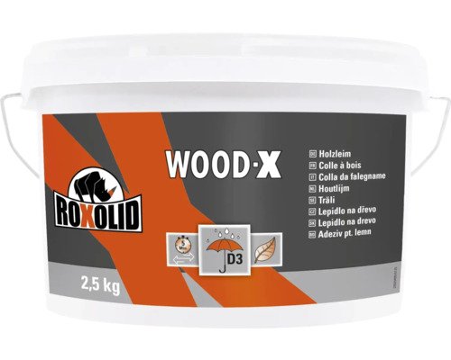 ROXOLID WOOD-X - Holzleim Weißleim D3 2,5 kg