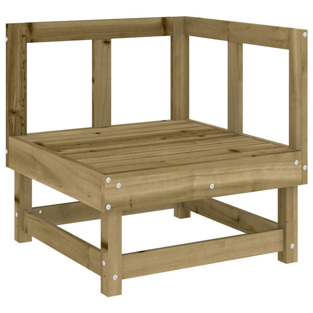 Garten ecksofa imprägniertes kiefernholz