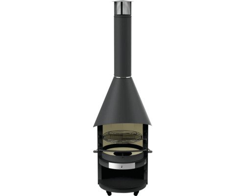 asado® Gartenkamin Fuego 70 cm Stahl anthrazit
