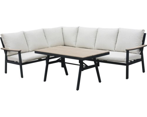 SenS-Line Loungeset Aluminium anthrazit braun