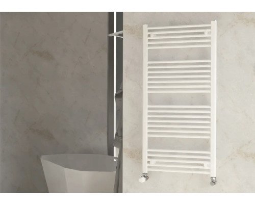 Rotheigner Badheizkörper SOLID 1220 x 600 mm weiss Anschluss Beidseitig unten