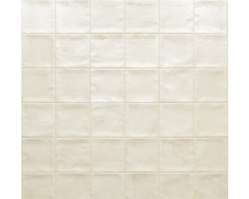 Feinsteinzeug Wand- und Bodenfliese Marrakech ivory matt 10 cm x 10 cm x 0,85 cm