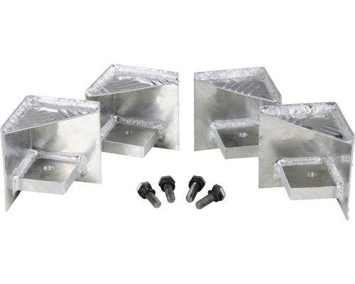 ALUTEC Palettenfüsse für Riffelblechboxen