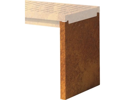 Stütze Palatino Bridge Corten-Stahl 39 x 54 cm rost
