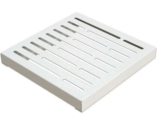 Sitzauflage Palatino POINT Metall 50 x 50 x 9 cm RAL 9006 weiss aluminium