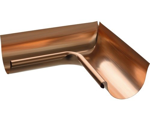 Rinnen-Eckstück 90° Kupfer innen für NW 330 mm