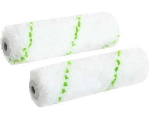HORNBACH Farbwalze für Wandfarben feine und glatte Untergründe innen 2er-Set 10 cm
