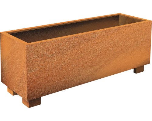 Pflanzkübel Palatino Lotte Steps Corten-Stahl 150 cm x 50 cm x 59.5 cm rost