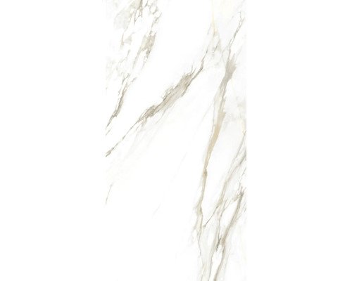Feinsteinzeug Wand- und Bodenfliese CAVE gold 60 cm x 120 cm x 0,9 cm