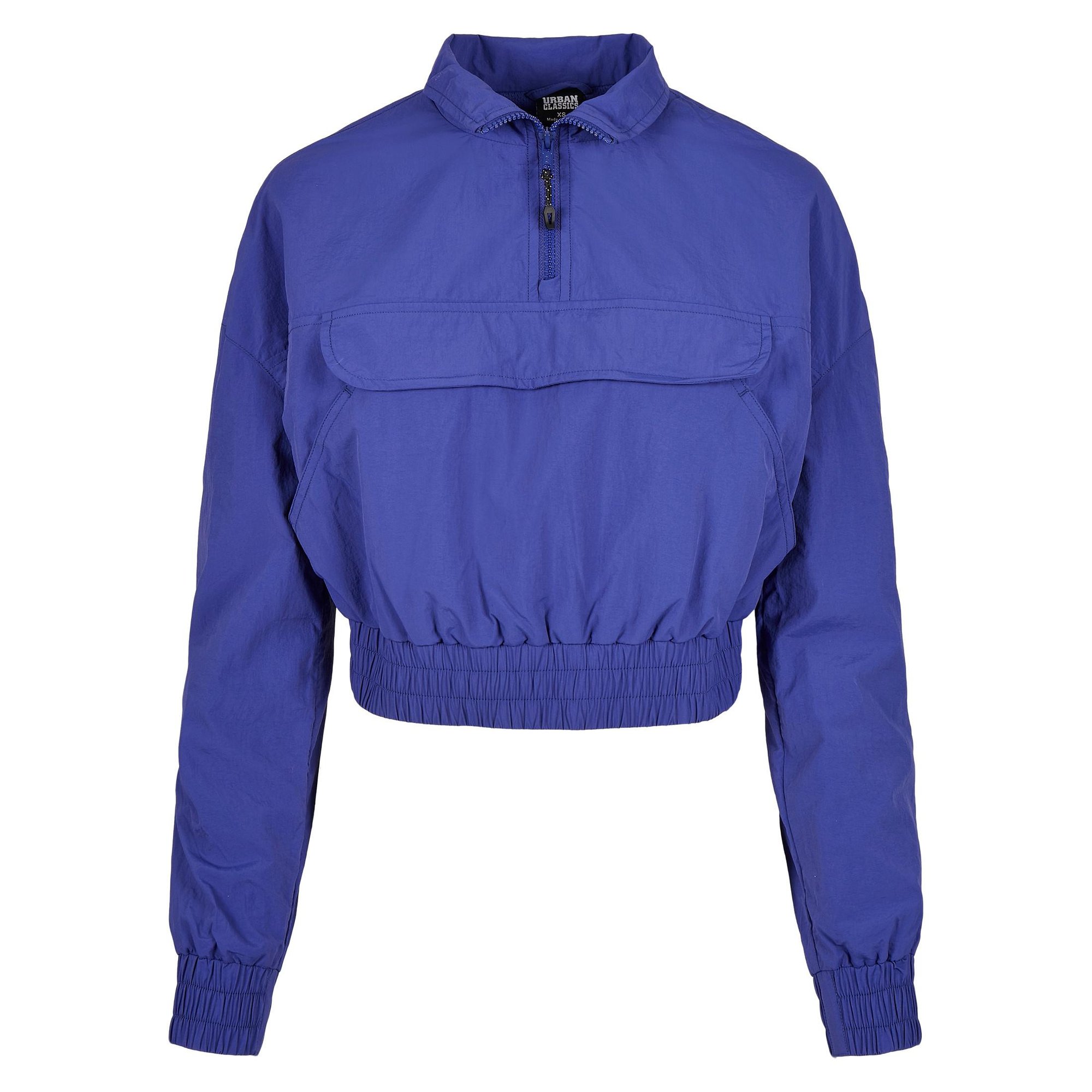 damenjacke cropped crinkle nylon