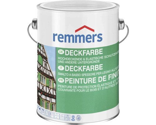 Remmers Deckfarbe Holzfarbe weiss 10 l