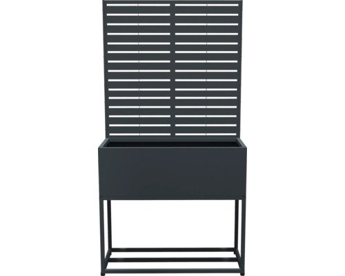 Pflanzkasten WESTMANN Dekora 4 Metall pulverbeschichtet inkl. Rankgitter 40 cm x 90 cm x 170 cm anthrazit