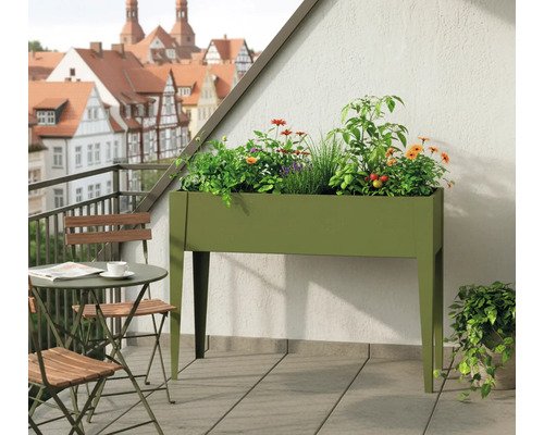 Hochbeet auf Stelzen WESTMANN Vedura M 100 x 30 x 80 cm grün