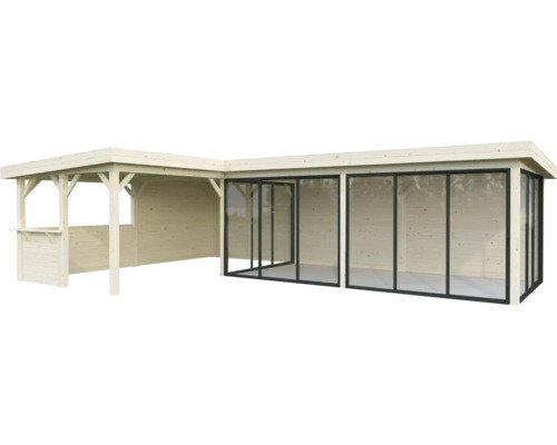 Pavillon Laube Palmako 876 x 588 cm holz