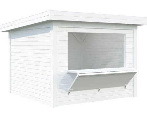 Pavillon Laube Palmako 300 x 300 cm weiß