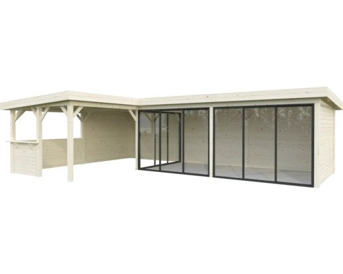 Pavillon Laube Palmako 876 x 588 cm holz