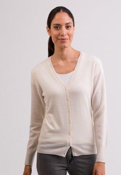 Kaschmir Cardigan V-Ausschnitt