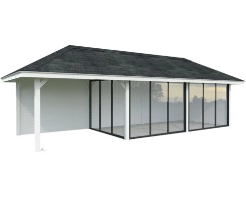 Pavillon Laube Palmako 876 x 300 mm weiß